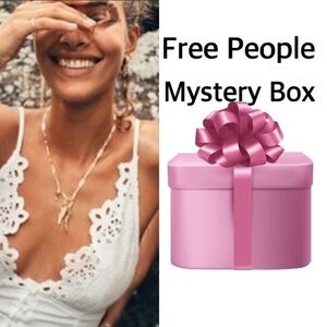 Nwt Free People Mystery Box 3 items NWT and gently used items Size XS, S, M,L
